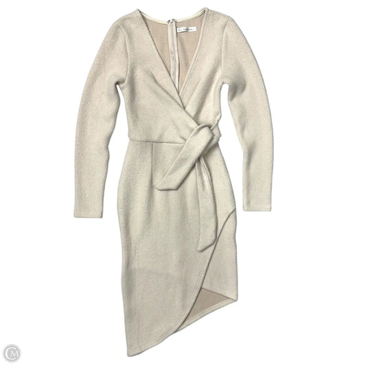 Dress Sweater By Here Comes The Sun In Tan, Size: Xs