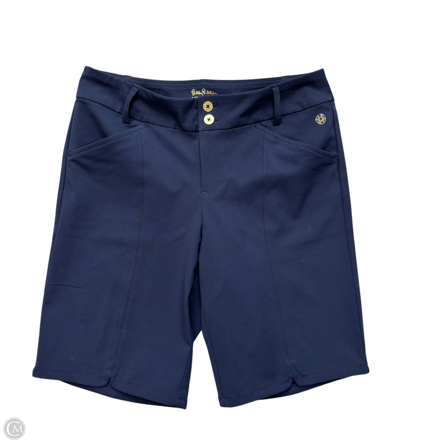Shorts Designer By Lilly Pulitzer In Navy, Size: 4