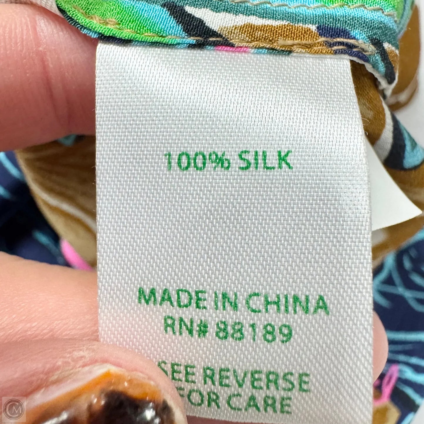 Top Long Sleeve Designer By Lilly Pulitzer In Floral Print, Size: Xs