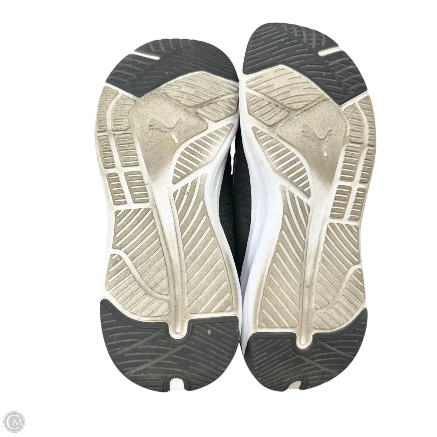 Shoes Athletic By Puma In Black & Gold, Size: 8