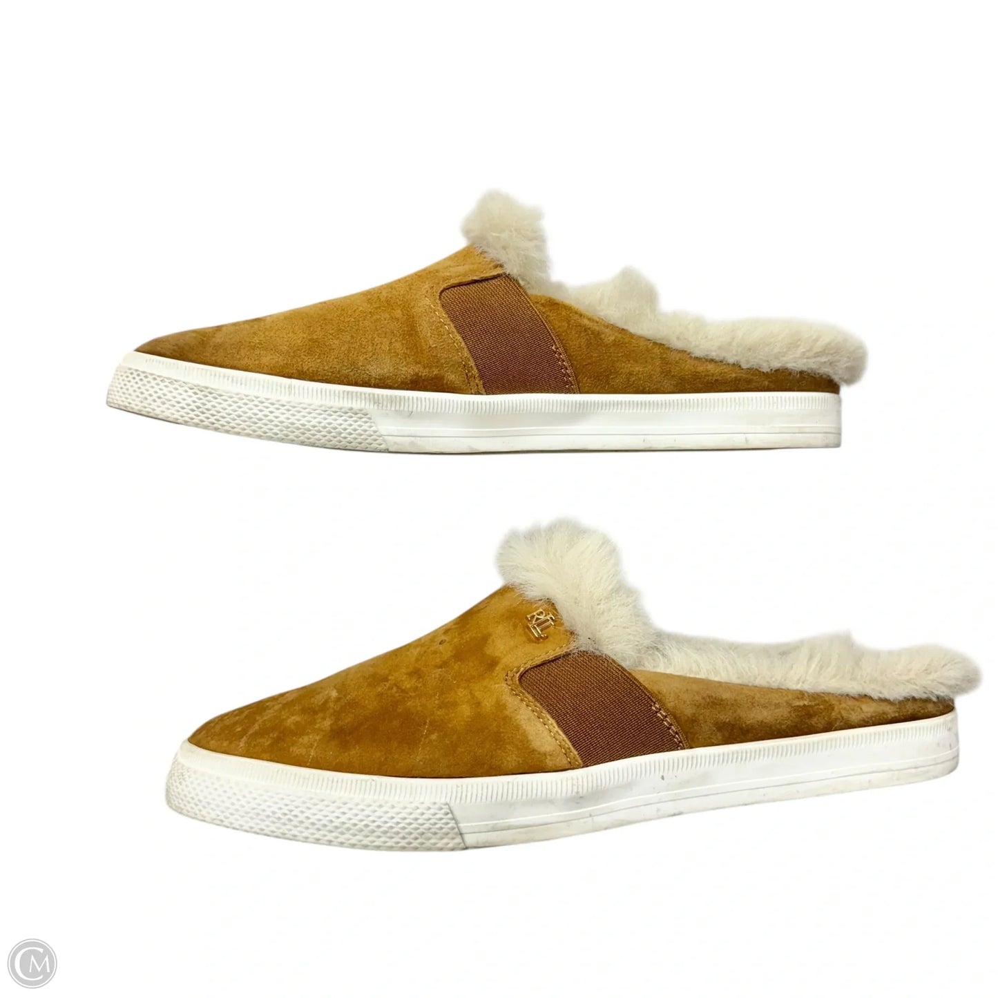 Shoes Sneakers By Lauren By Ralph Lauren In Brown, Size: 9