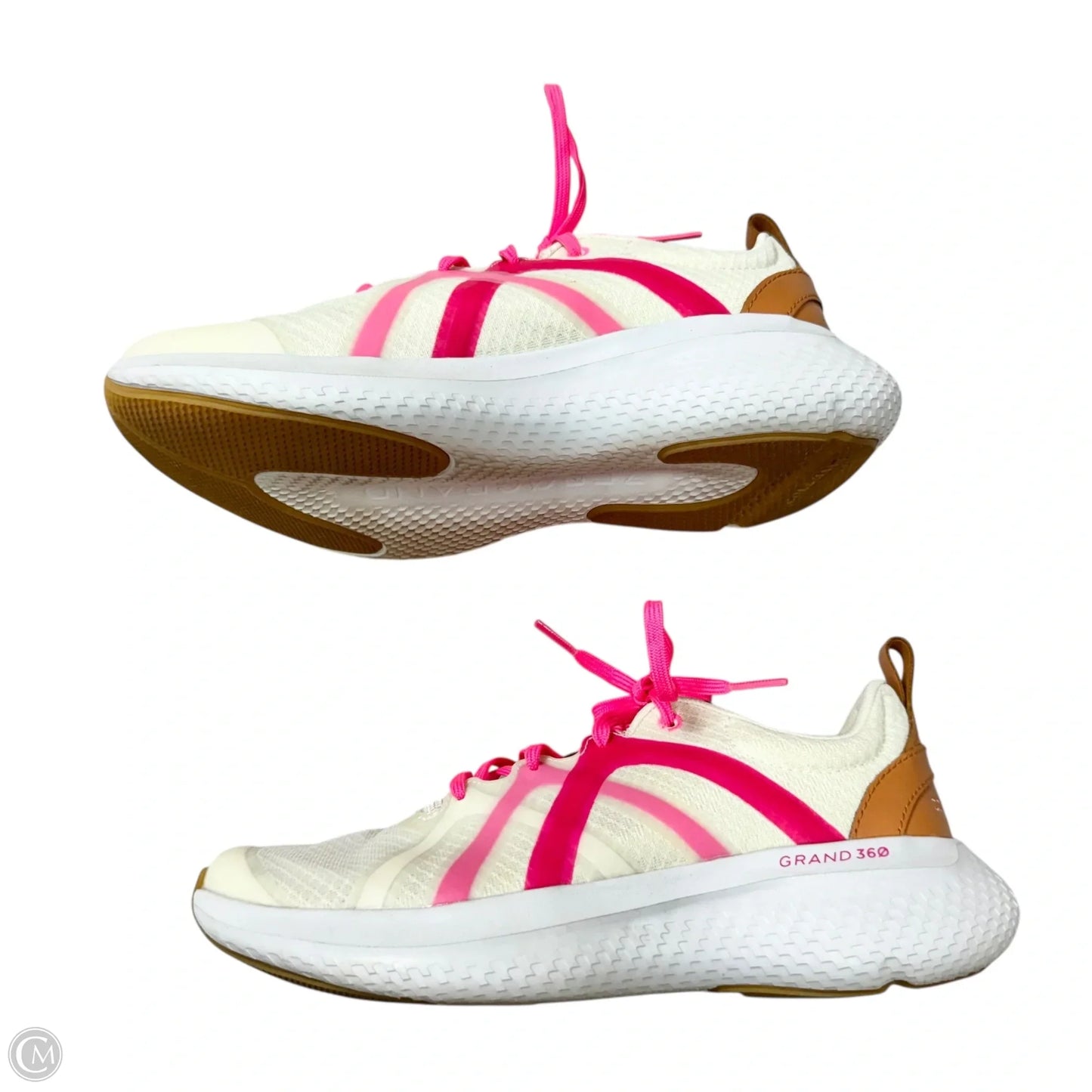 Shoes Athletic By Cole-haan In Pink & White, Size: 6.5