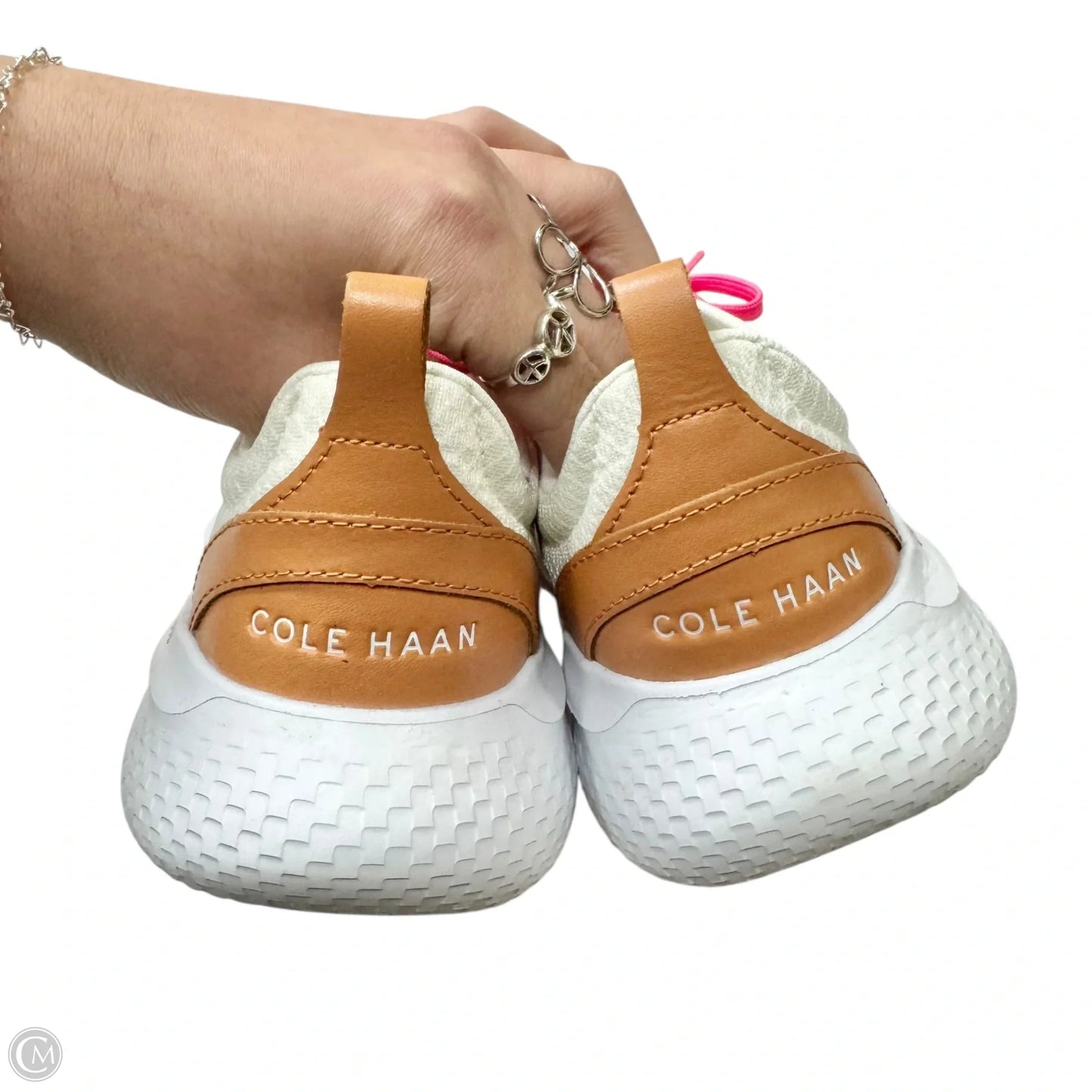 Shoes Athletic By Cole-haan In Pink & White, Size: 6.5