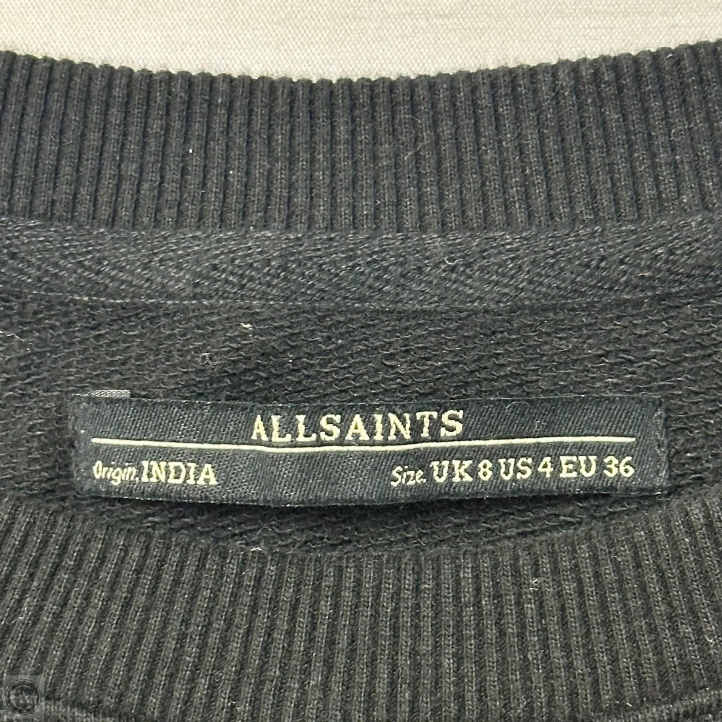 Top Sleeveless Designer By All Saints In Black, Size: S