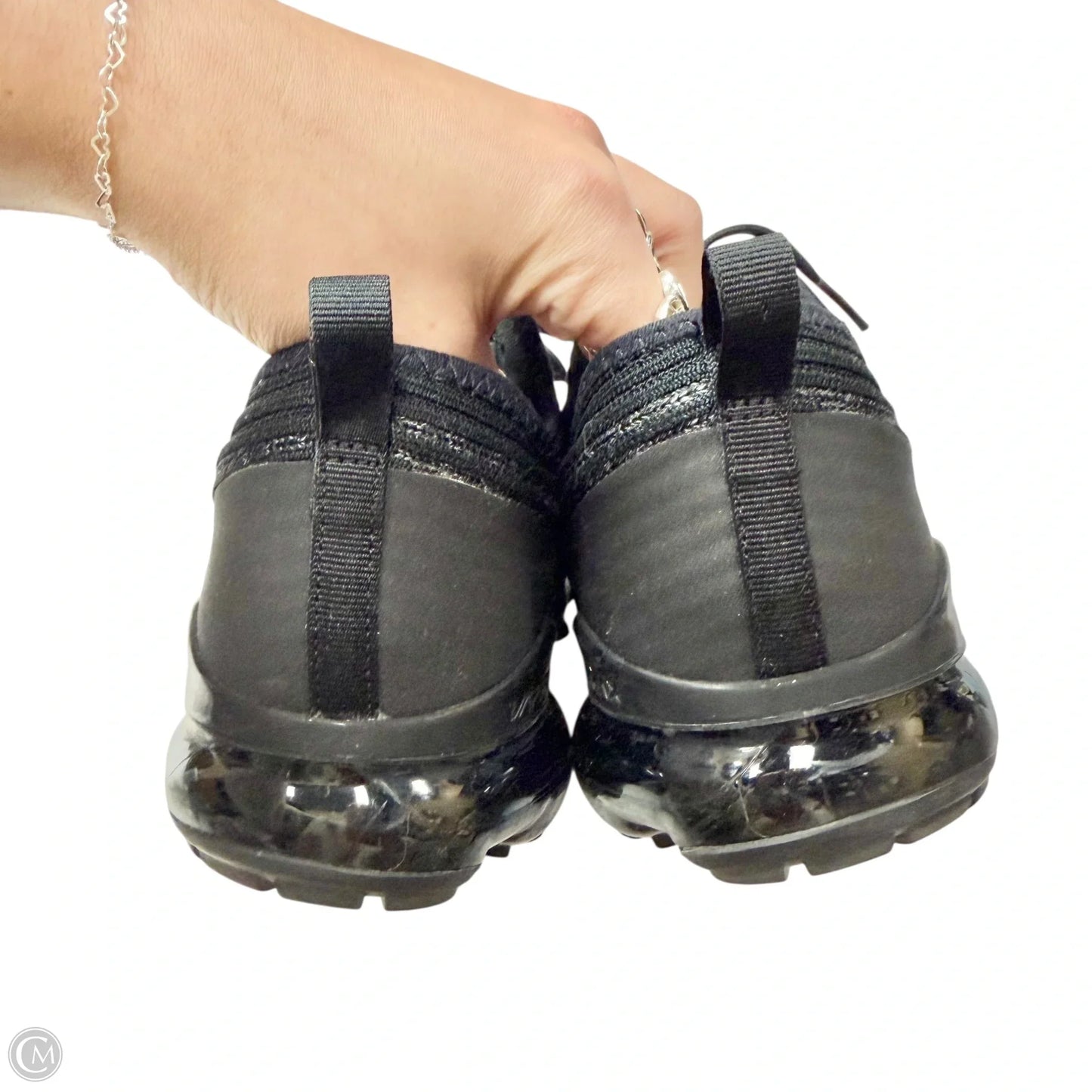 Shoes Athletic By Nike In Black & Gold, Size: 9