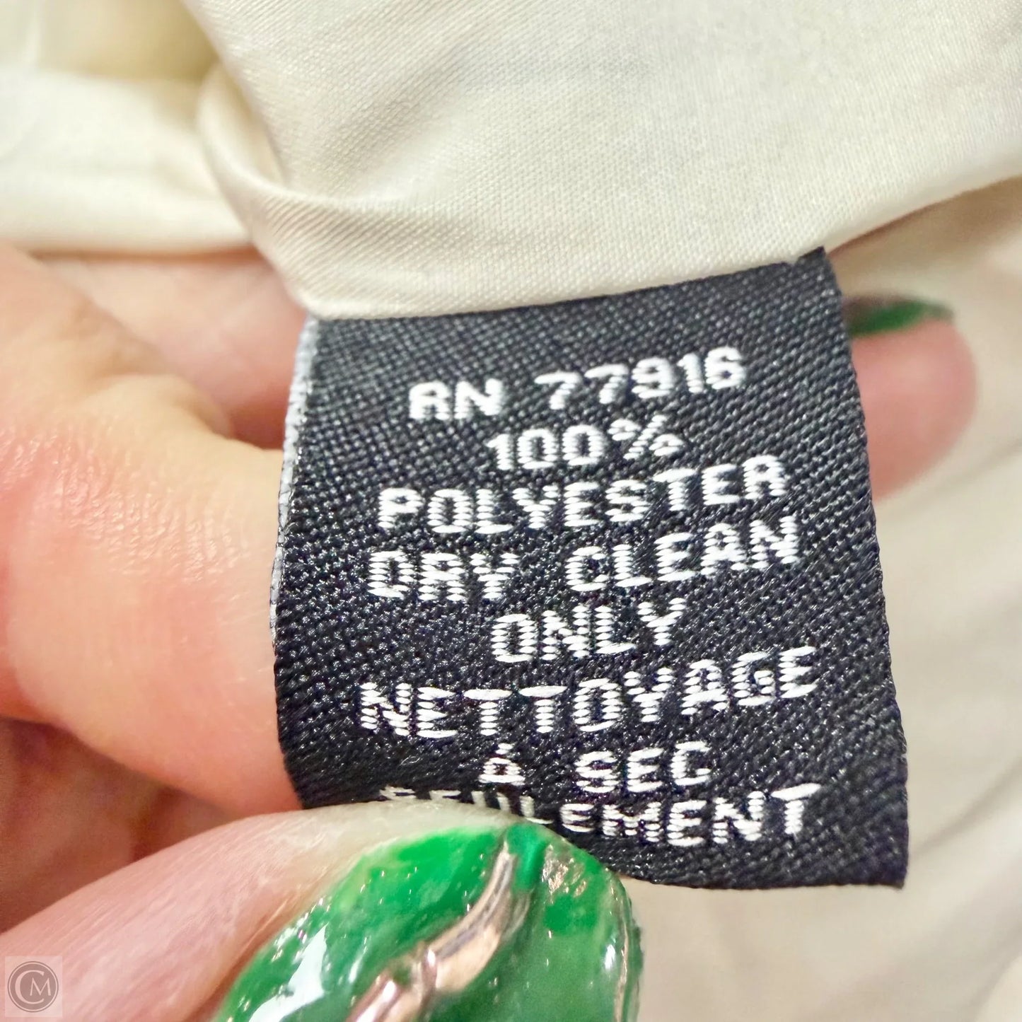 Vest Puffer & Quilted By Rachel Roy In White, Size: L