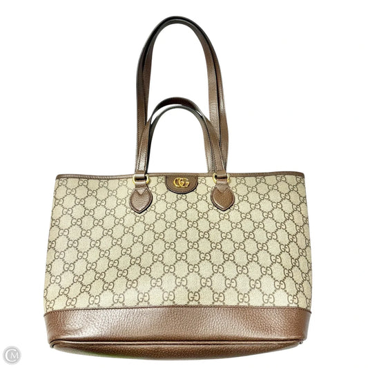 Tote Luxury Designer By Gucci, Size: Medium