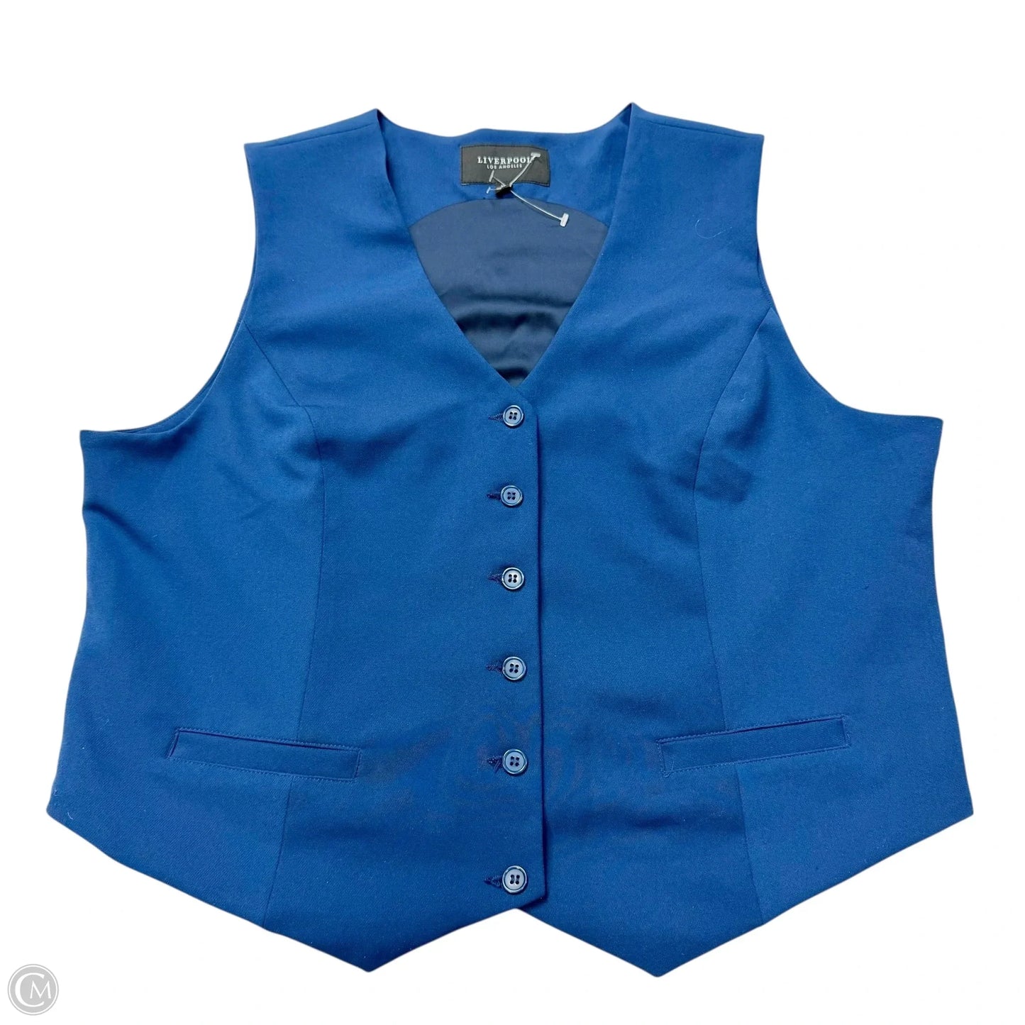 Vest Other By Liverpool In Navy, Size: Xl