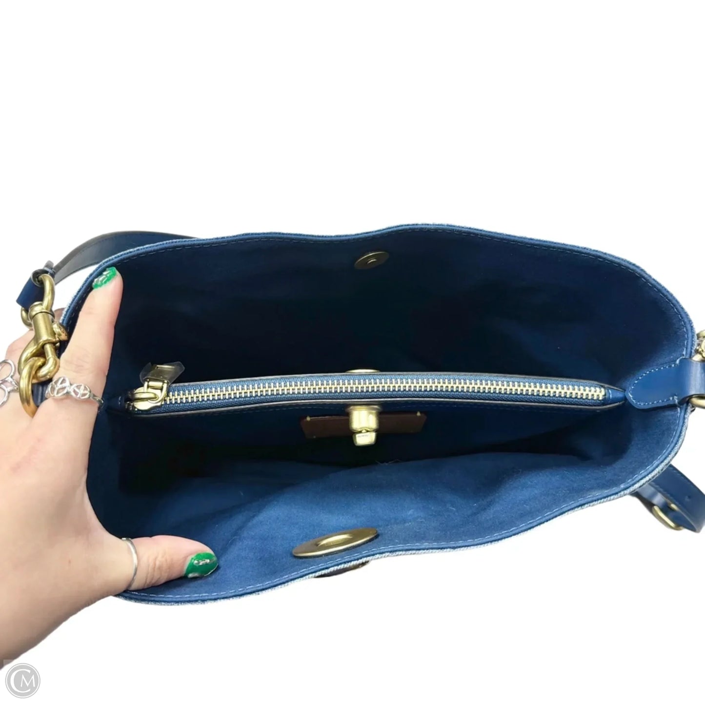 Crossbody Designer By Coach, Size: Medium