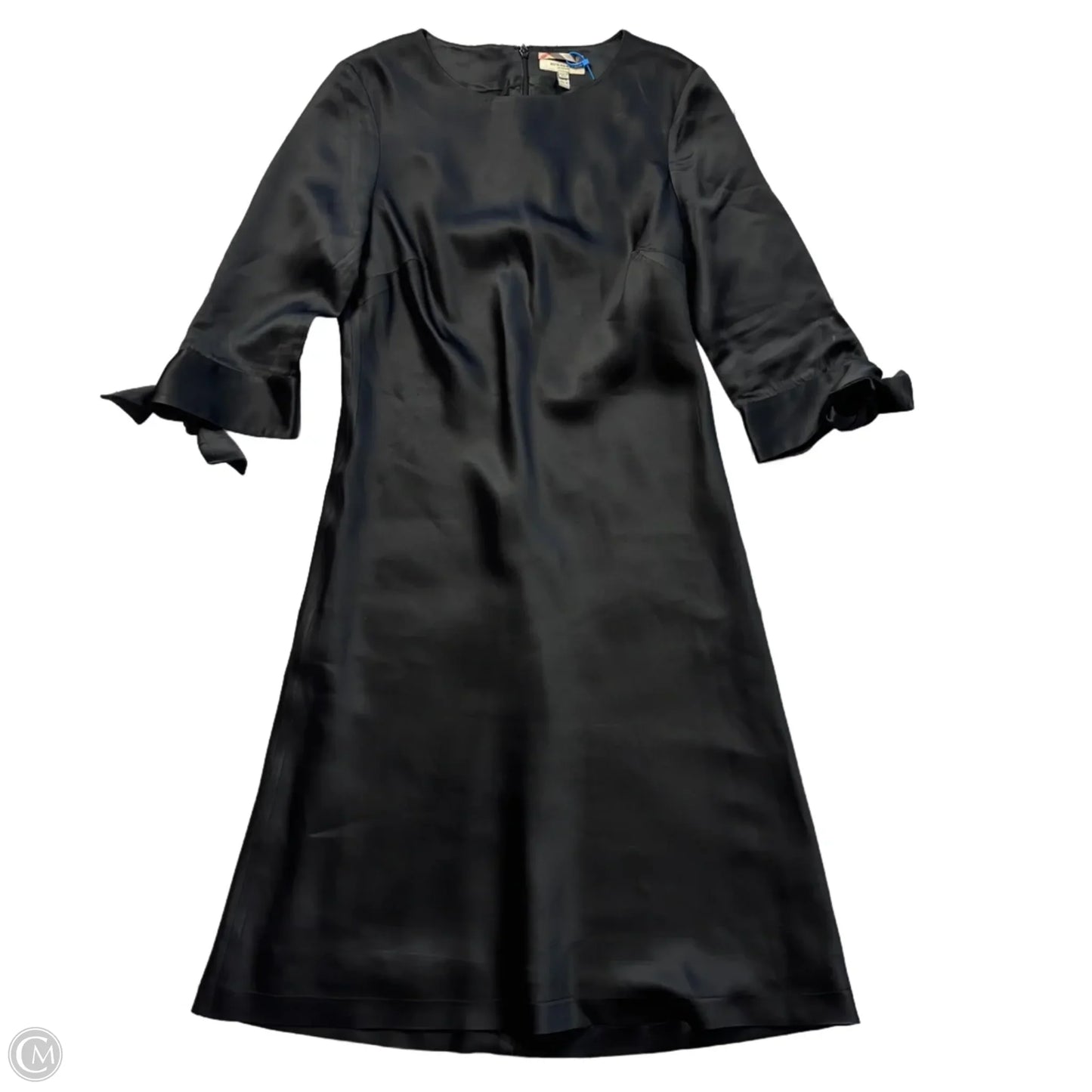 Dress Luxury Designer By Burberry In Black, Size: M