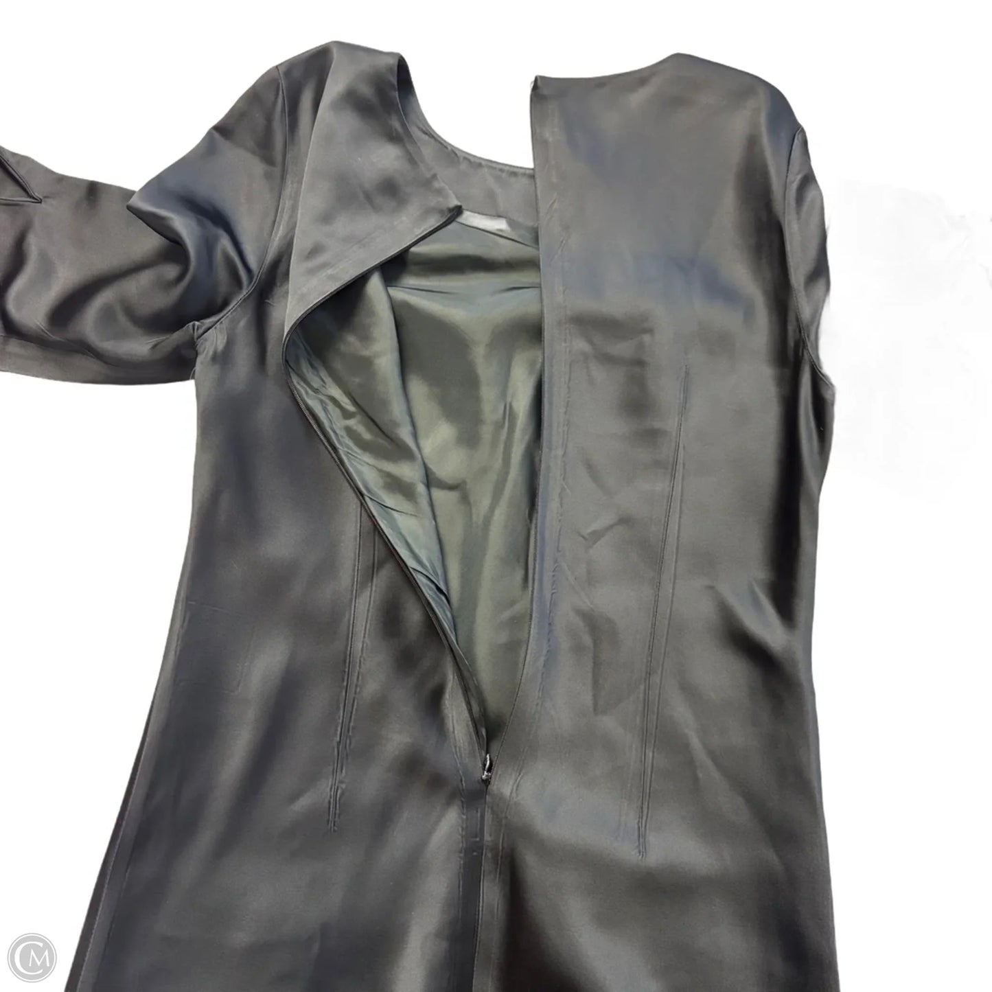 Dress Luxury Designer By Burberry In Black, Size: M