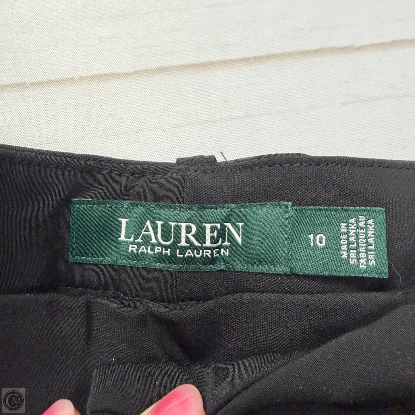 Pants Dress By Lauren By Ralph Lauren In Black, Size: 10