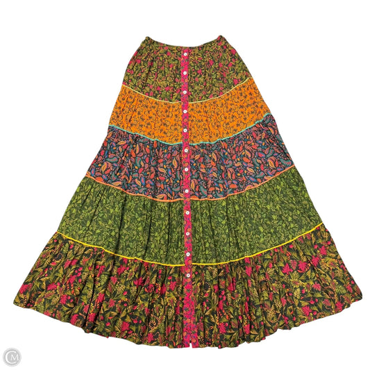 Skirt Maxi By Farm Rio In Multi-colored, Size: Xs