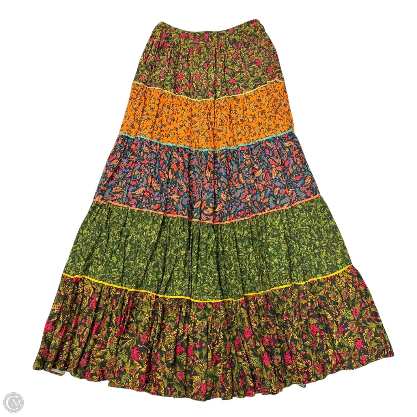 Skirt Maxi By Farm Rio In Multi-colored, Size: Xs