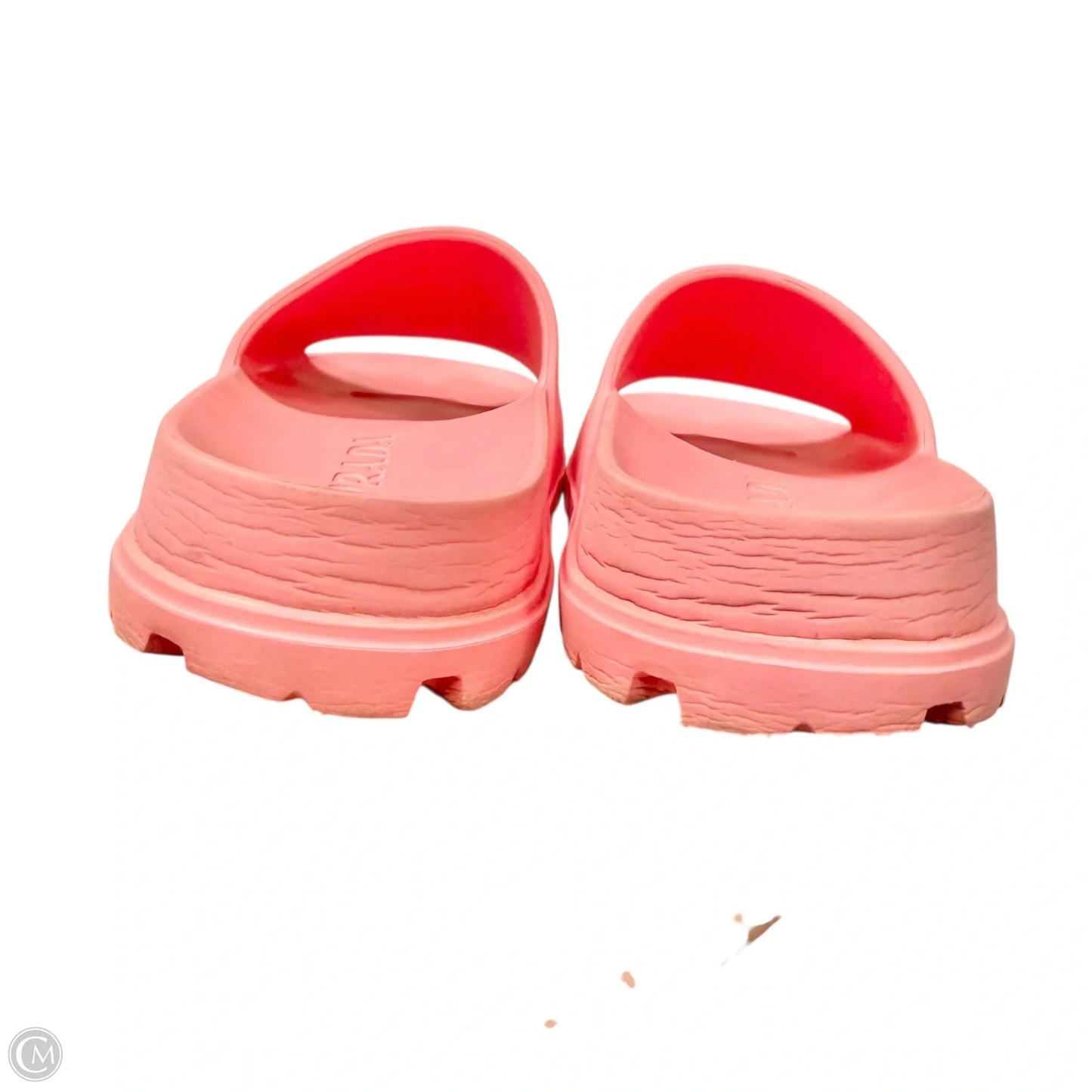 Sandals Luxury Designer By Prada In Pink, Size: 5.5
