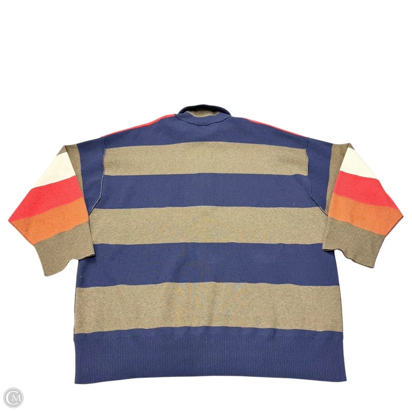 Sweater By Free People In Striped Pattern, Size: S