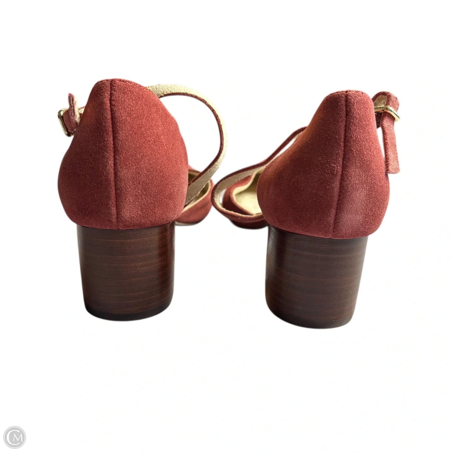 Shoes Heels Block By Hush Puppies In Red, Size: 7.5
