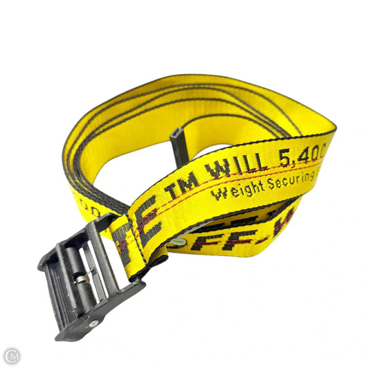 Belt Luxury Designer By Off-white, Size: Osfm