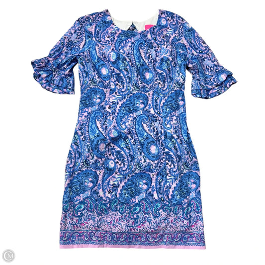 Dress Designer By Lilly Pulitzer In Paisley Print, Size: S