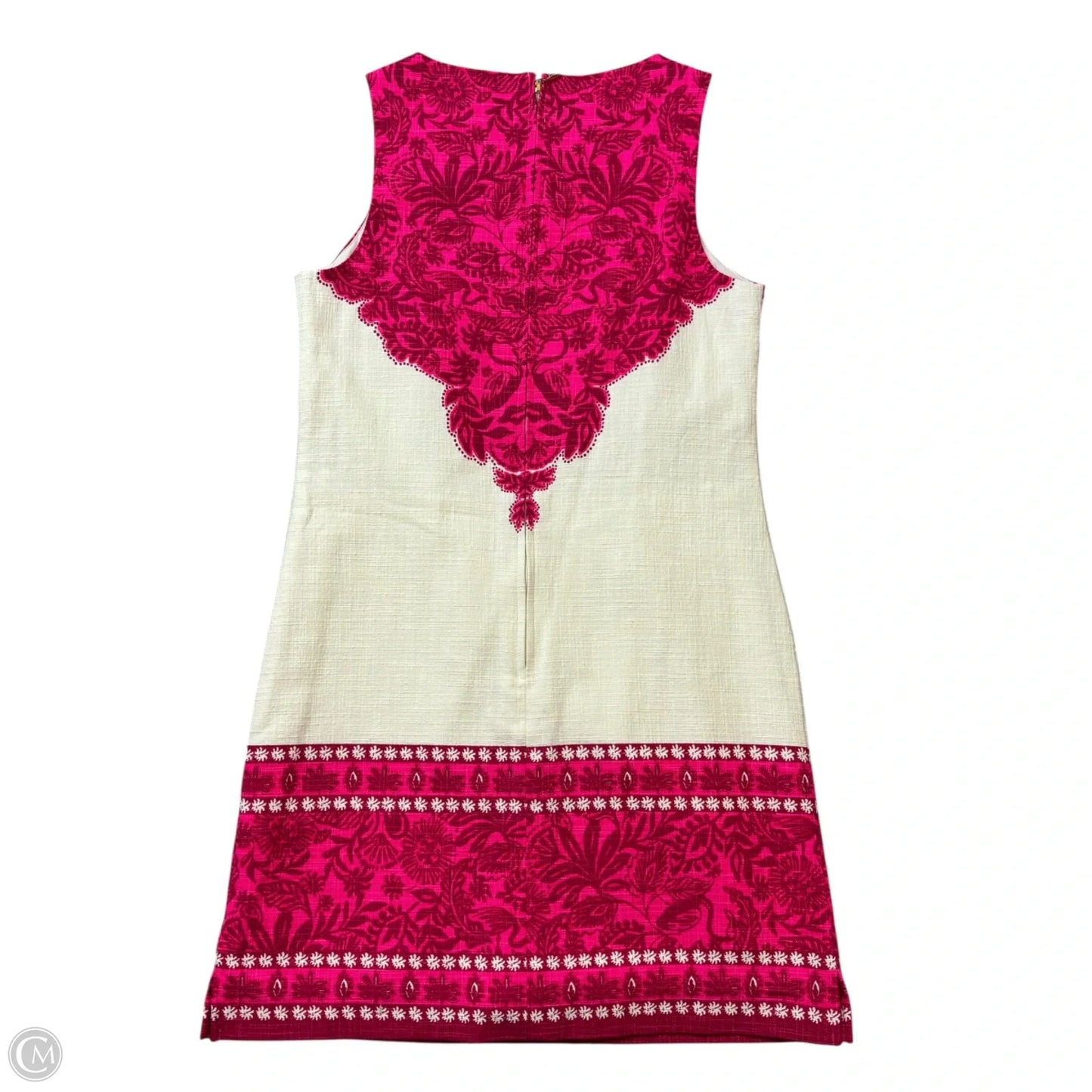 Dress Designer By Lilly Pulitzer In Pink & White, Size: Xxs