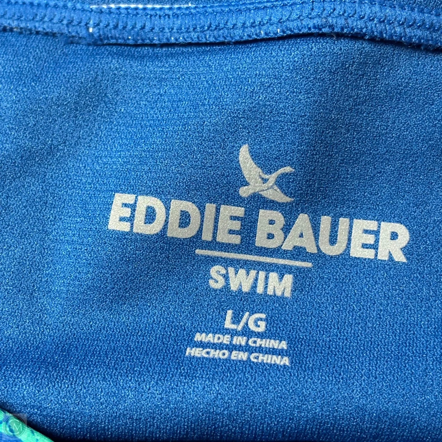 Swimsuit 2pc By Eddie Bauer In Tropical Print, Size: L