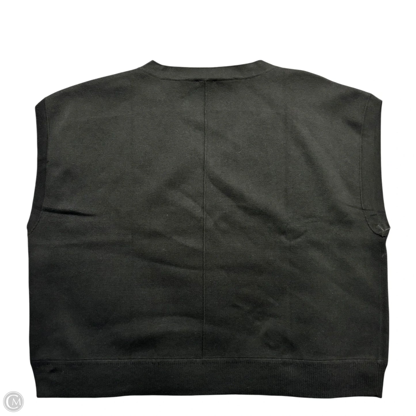 Vest Sweater By Talbots In Black, Size: 3x