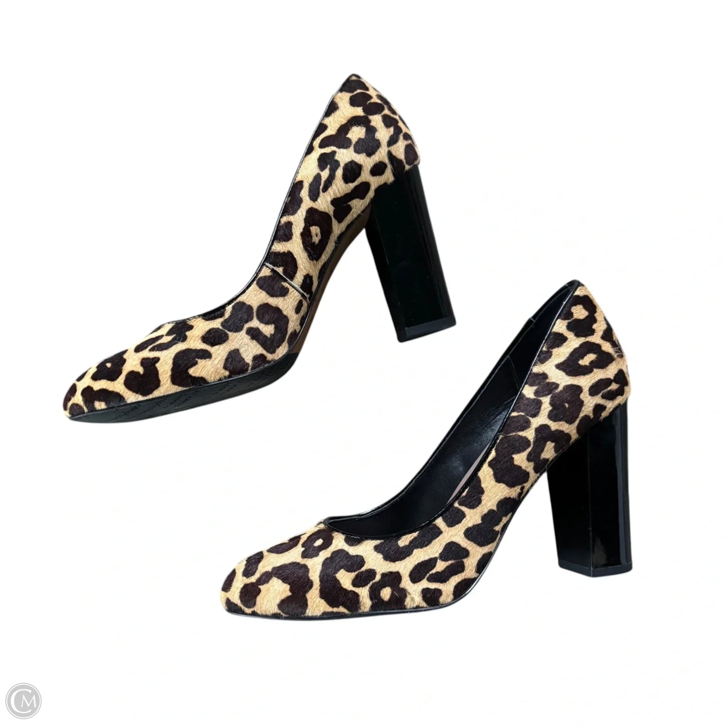 Shoes Heels Block By Donald Pliner In Leopard Print, Size: 7