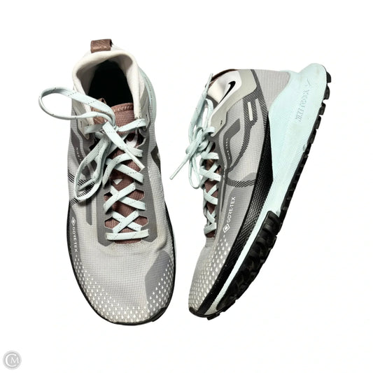 Shoes Athletic By Nike In Blue & Brown, Size: 7