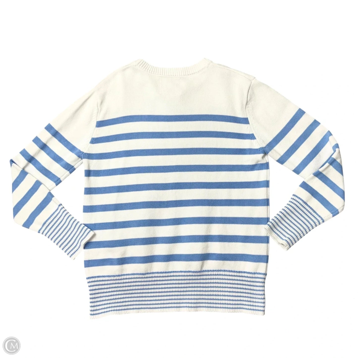 Sweater By Addison Bay In Striped Pattern, Size: M