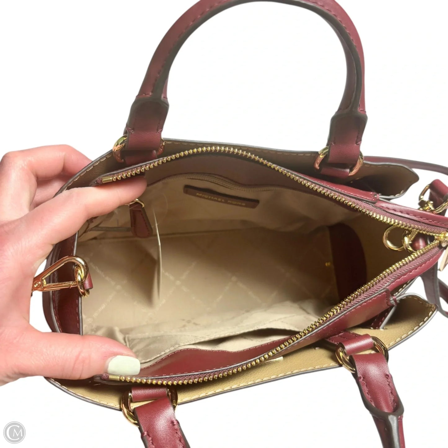 Crossbody Designer By Michael By Michael Kors, Size: Medium