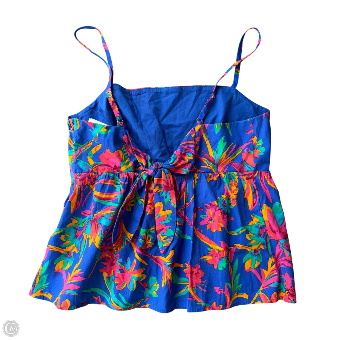 Top Sleeveless By J. Crew In Tropical Print, Size: M