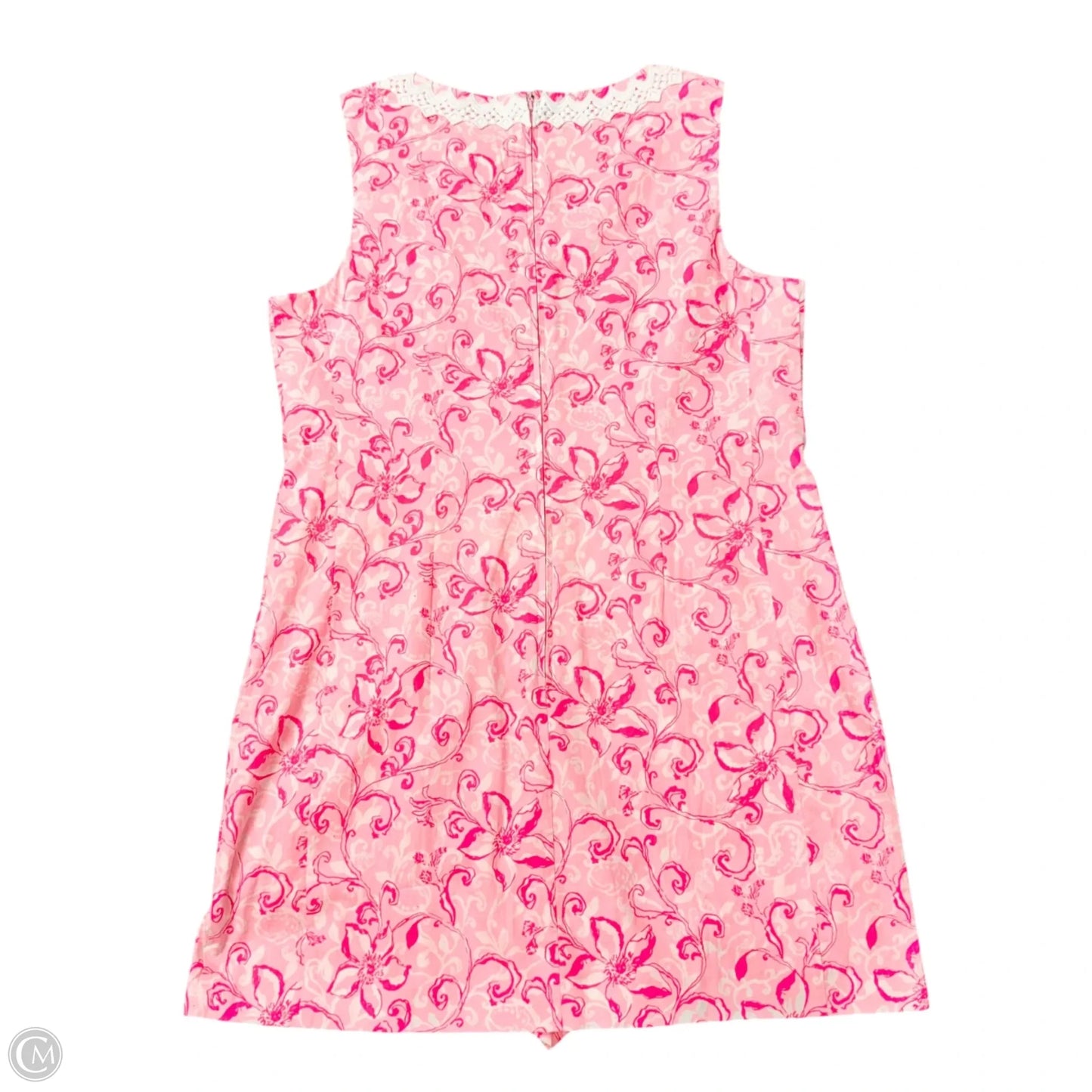 Romper Designer By Lilly Pulitzer In Floral Print, Size: L