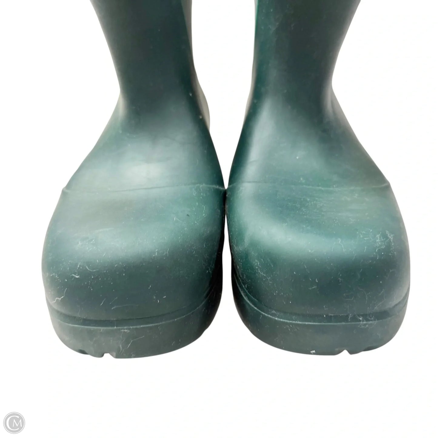 Boots Luxury Designer By Bottega Veneta In Teal, Size: 6.5