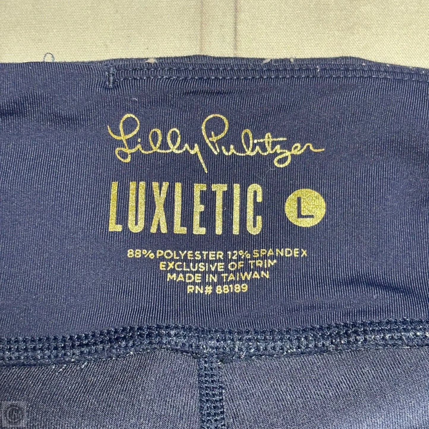 Pants Designer By Lilly Pulitzer In Navy, Size: L