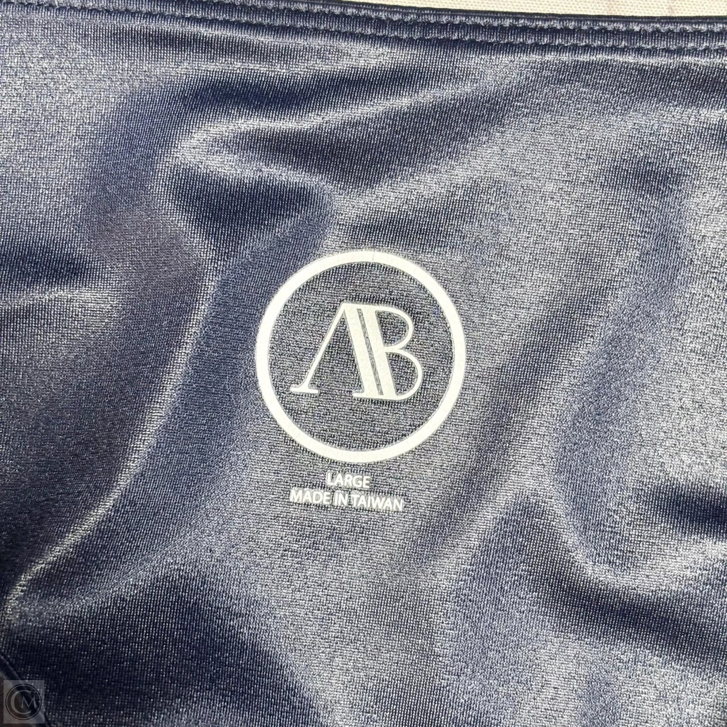 Athletic Leggings By Addison Bay In Navy, Size: L