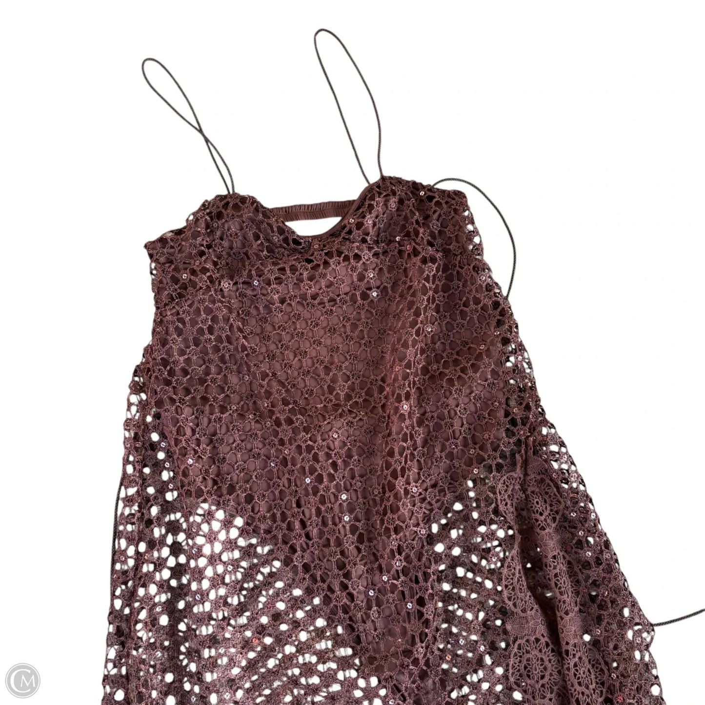 Dress Casual Maxi By Free People In Brown, Size: S