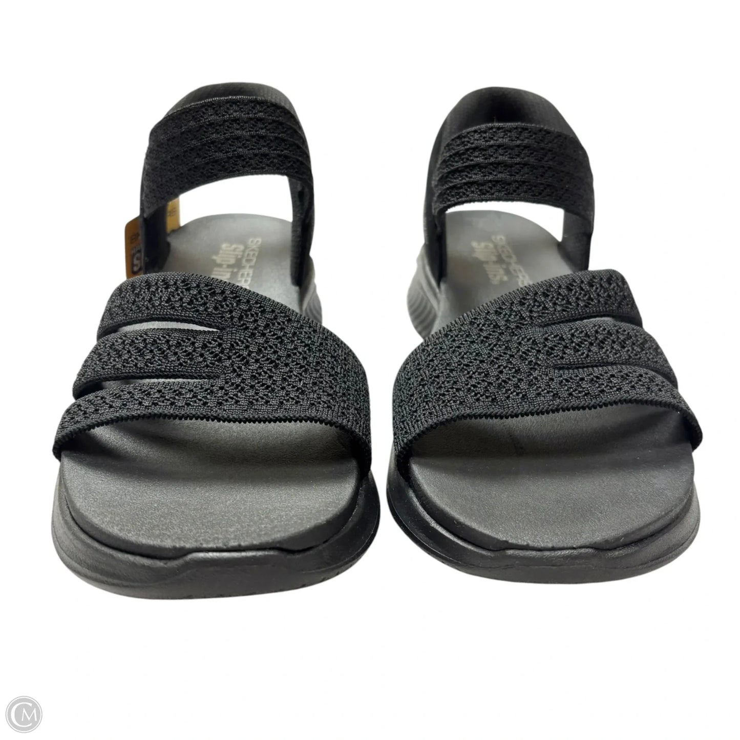 Sandals Flats By Skechers In Black, Size: 8