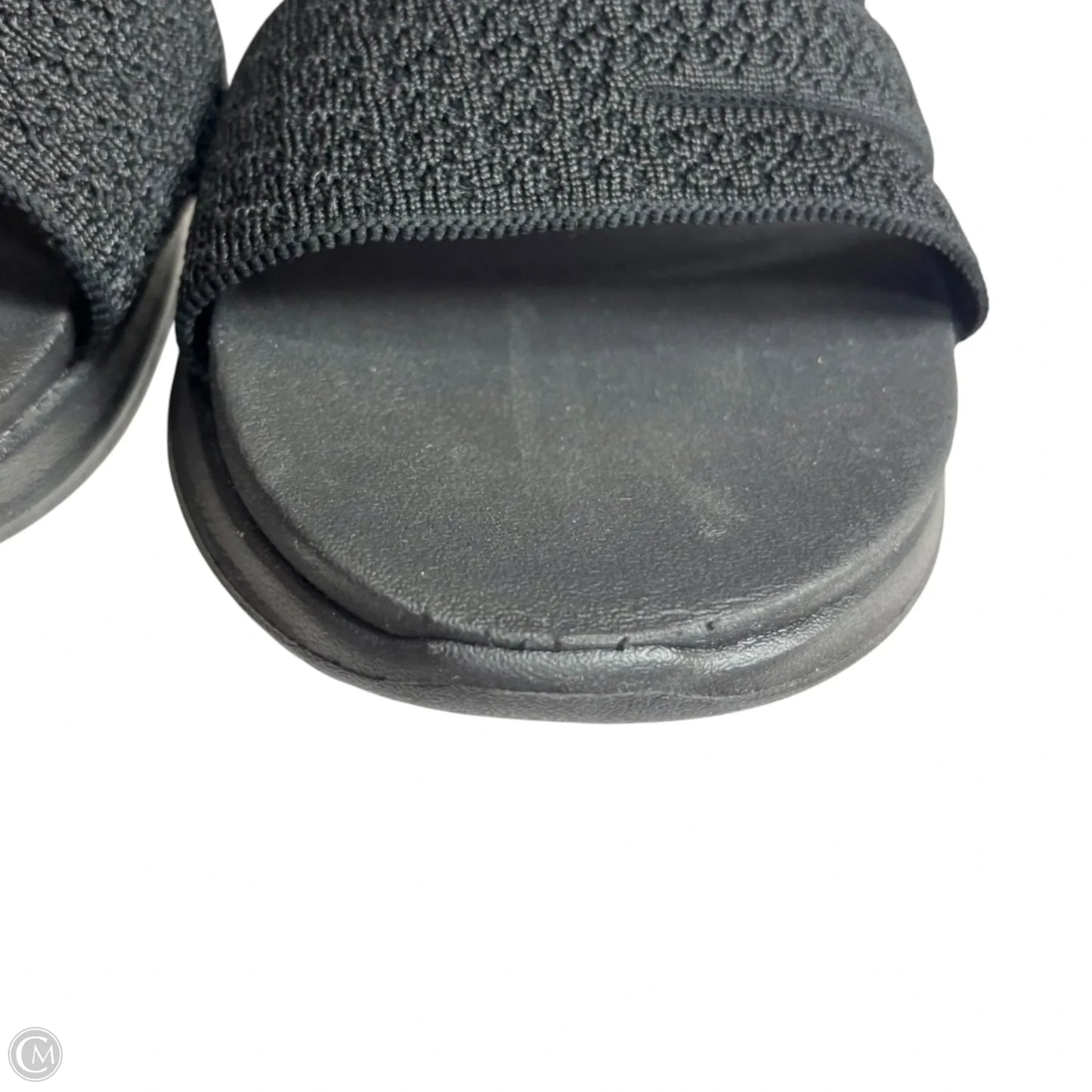 Sandals Flats By Skechers In Black, Size: 8