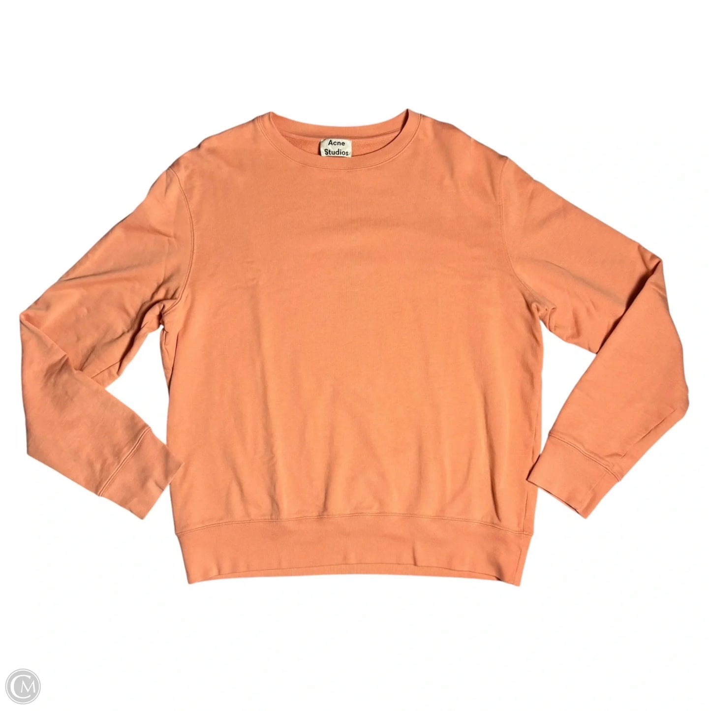 Sweatshirt Crewneck By Acne Studios In Coral, Size: Xl