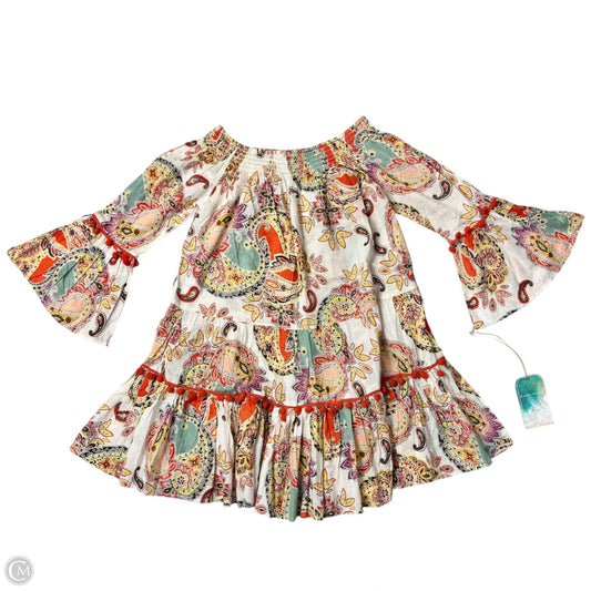 Dress Casual Short By True Destinations In Paisley Print, Size: Xs
