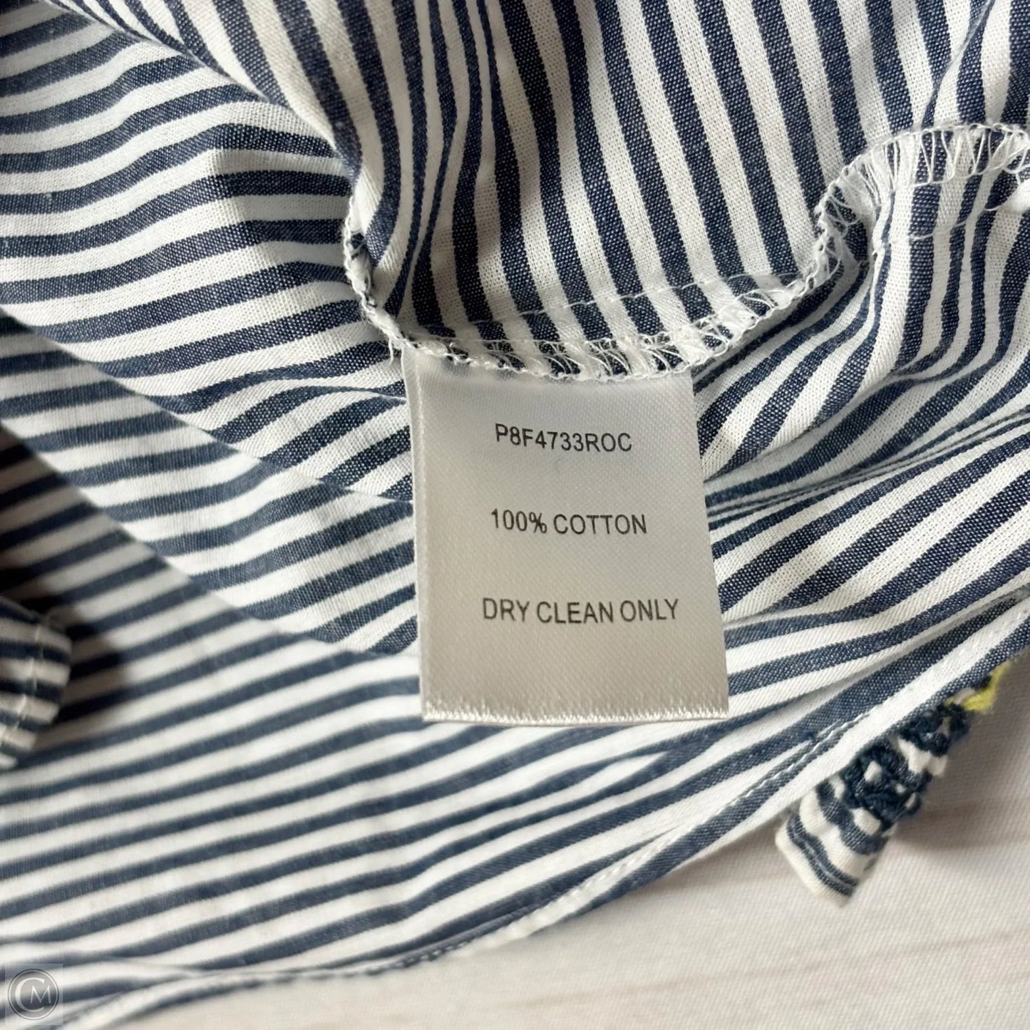 Top Long Sleeve By Parker In Striped Pattern, Size: Xs