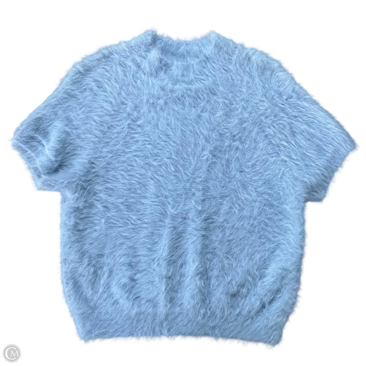 Sweater Short Sleeve By Pilcro In Blue, Size: 1x