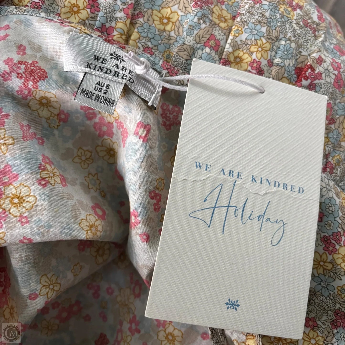 Dress Casual Midi By We are Kindered In Floral Print, Size: Xs