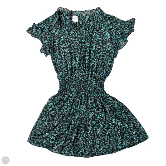 Dress Designer By Misa In Black & Blue, Size: M