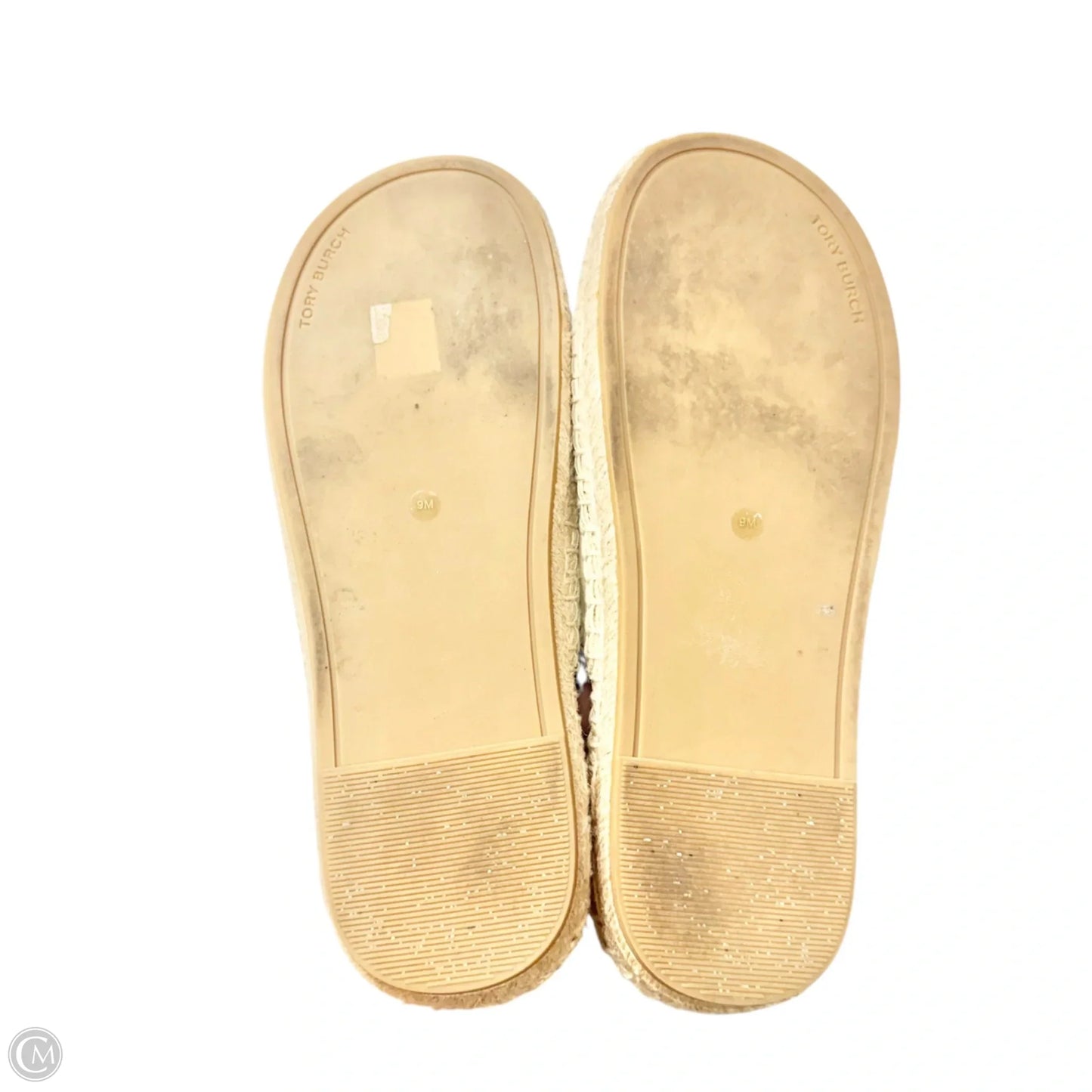 Sandals Designer By Tory Burch In Cream, Size: 9