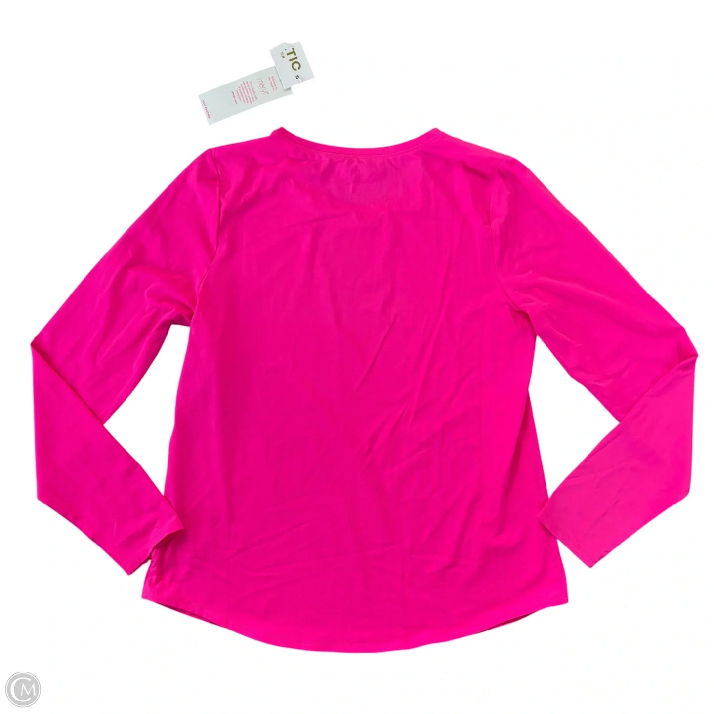 Top Long Sleeve Designer By Lilly Pulitzer In Pink, Size: M