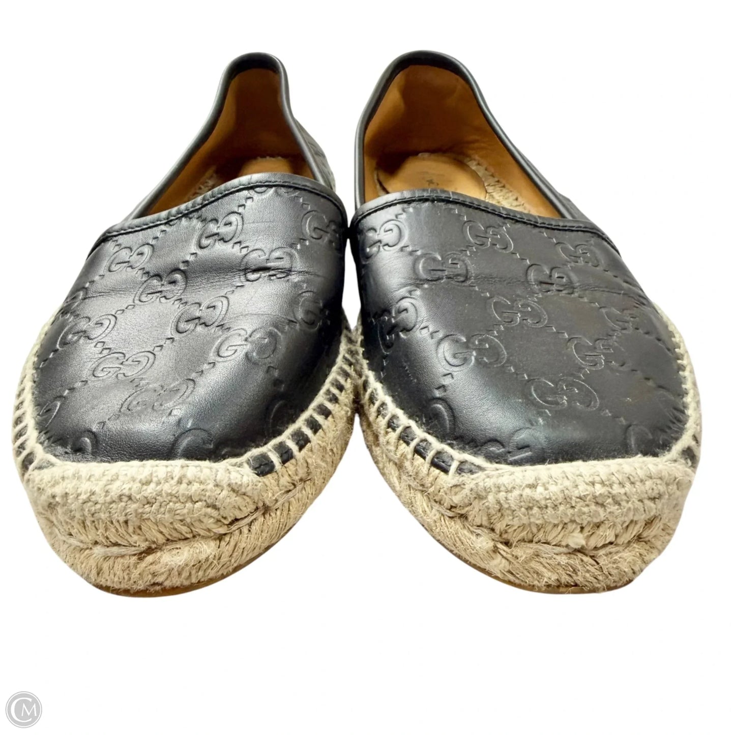 Shoes Luxury Designer By Gucci In Black, Size: 6