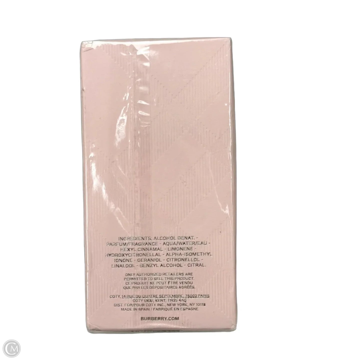 Fragrance Luxury Designer By Burberry