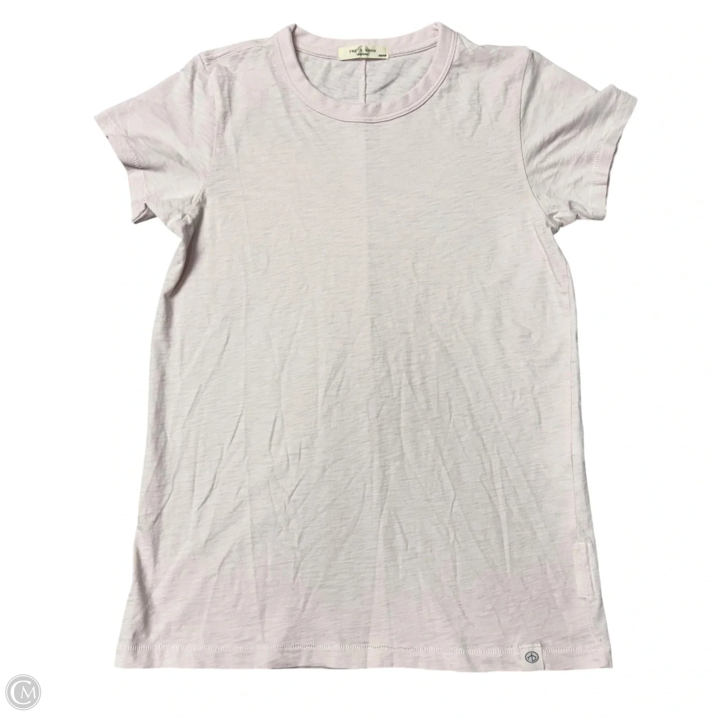 Top Short Sleeve Basic By Rag And Bone In Pink, Size: Xs