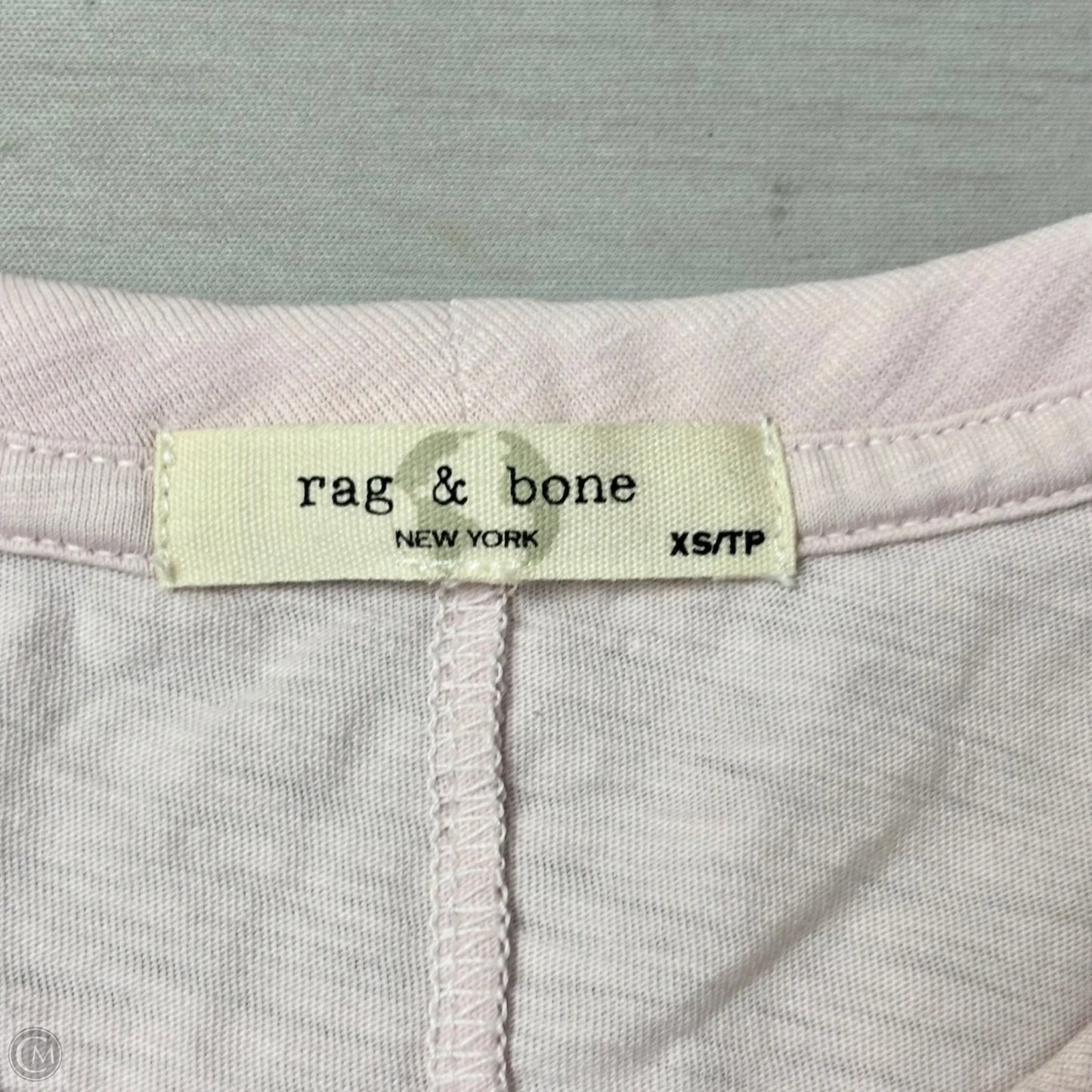 Top Short Sleeve Basic By Rag And Bone In Pink, Size: Xs